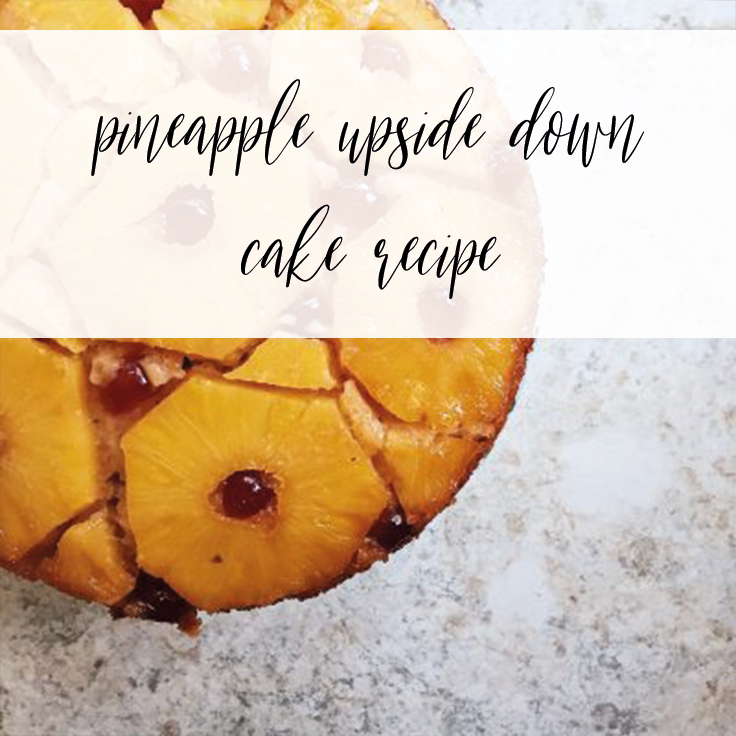 quick pineapple cake recipe